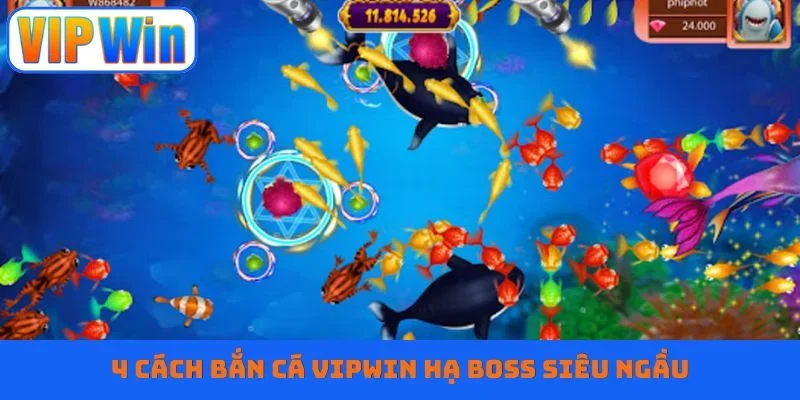 4 cách bắn cá Vipwin hạ Boss siêu ngầu